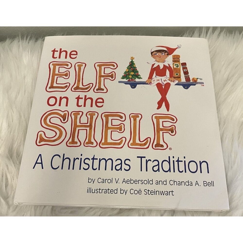 GIRL Elf on the Shelf A Christmas Tradition BOOK ONLY Hardcover Book
